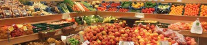 Obst und Gemüse im Hofladen